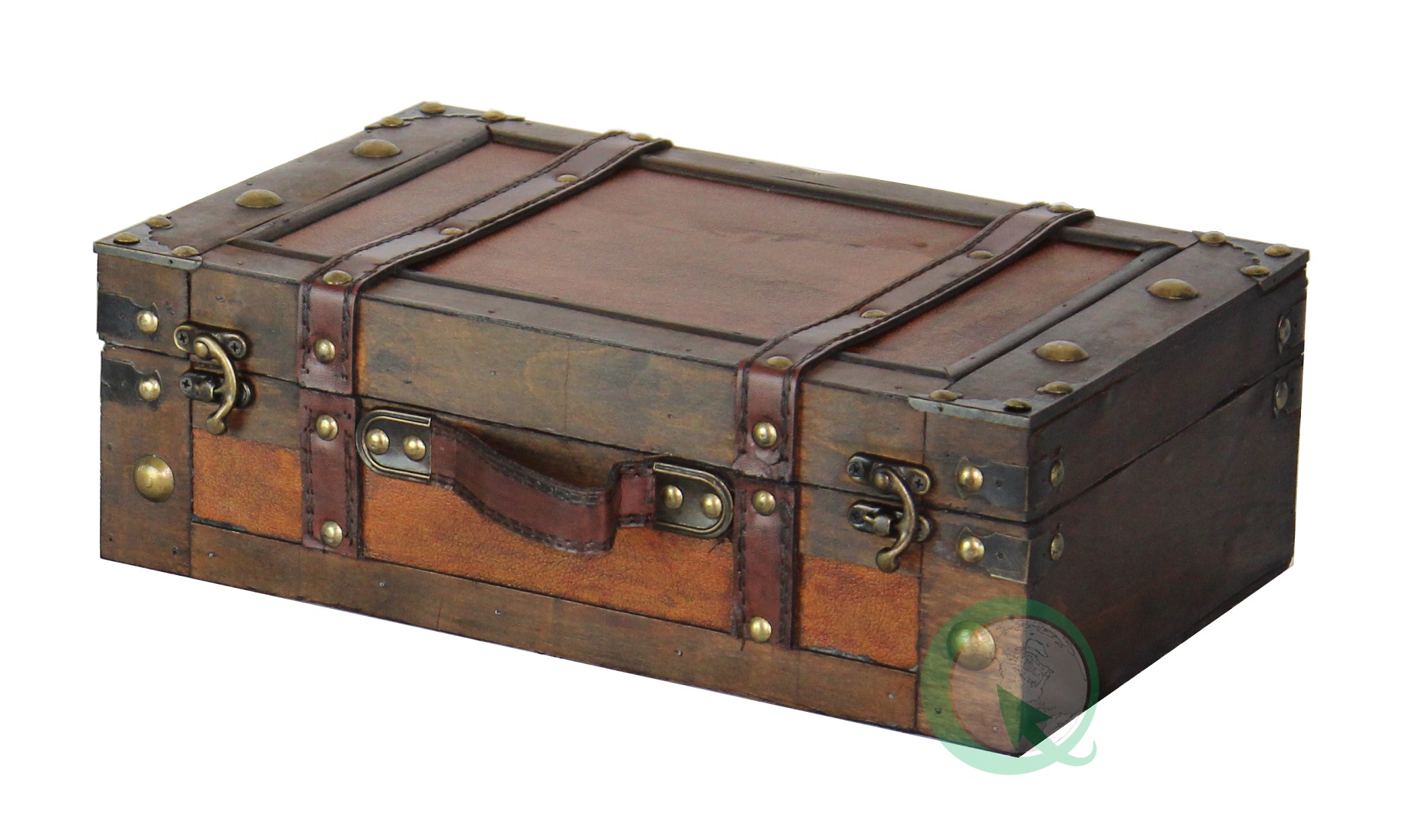 old style suitcase