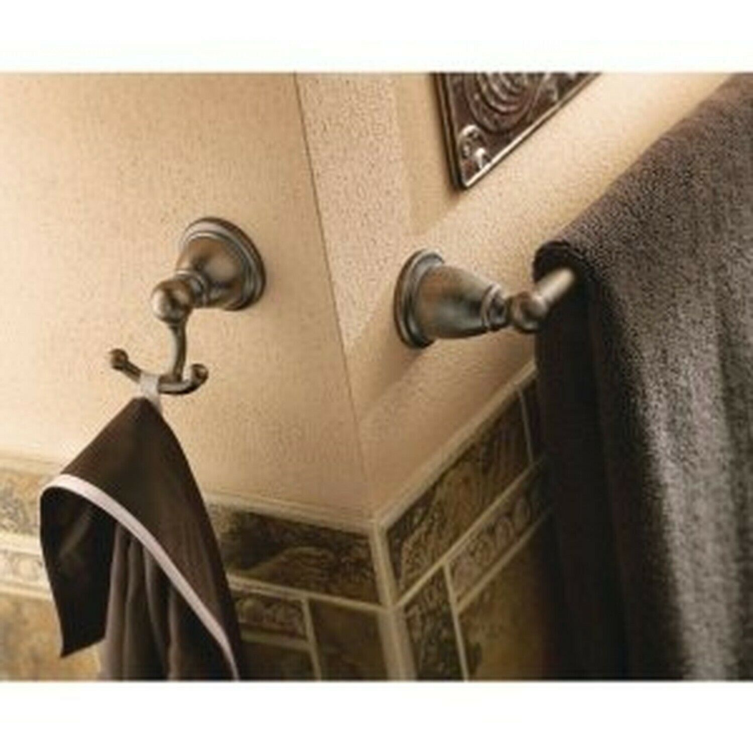 Moen YB2203 Robe Hook from the Brantford Collection, Brushed Nickel