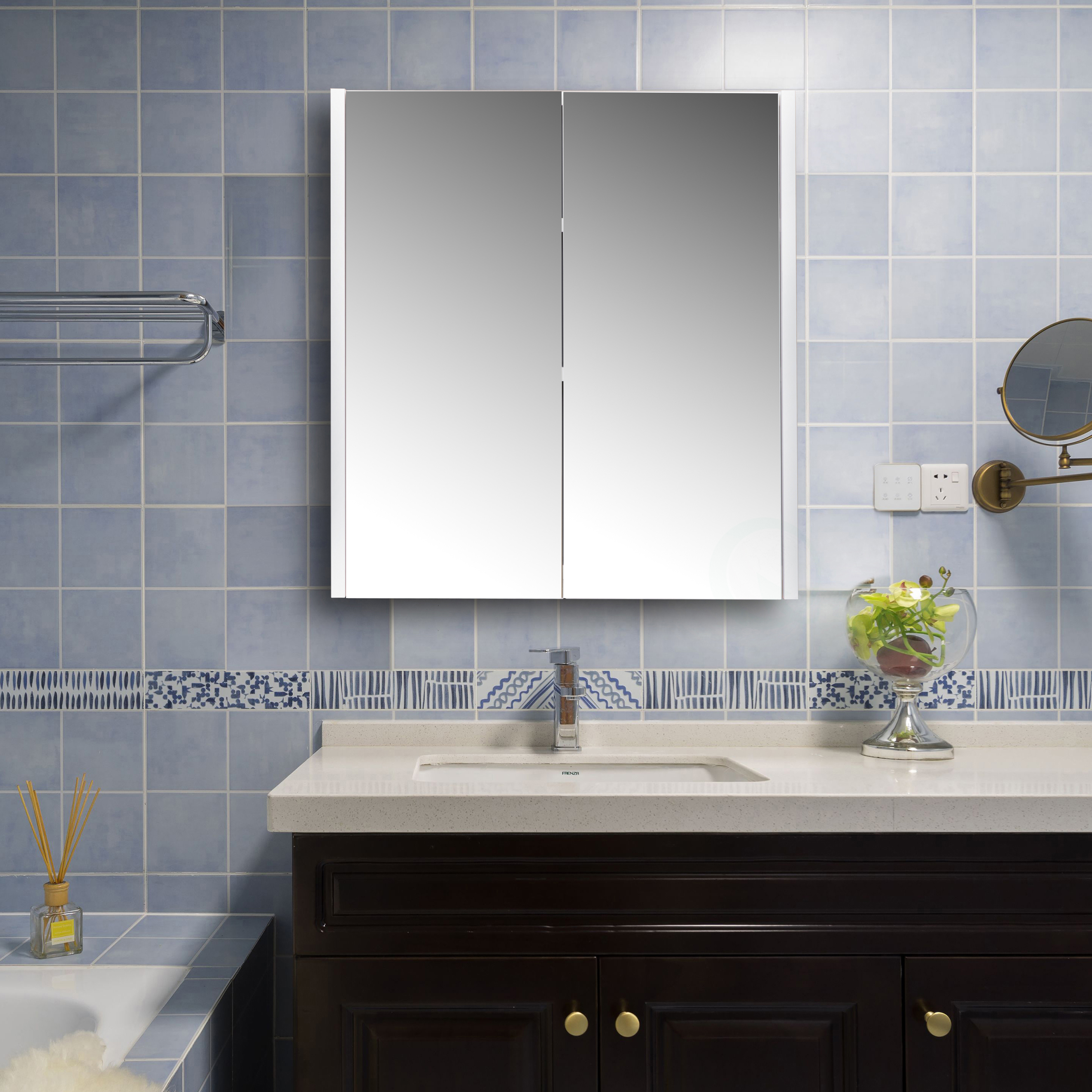 Wall Hung Vanity Mirror