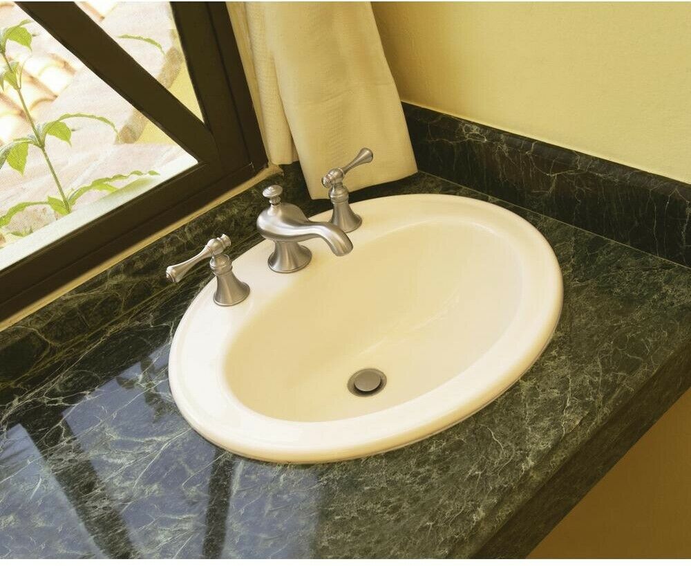 kohler oval bathroom sink drop-in